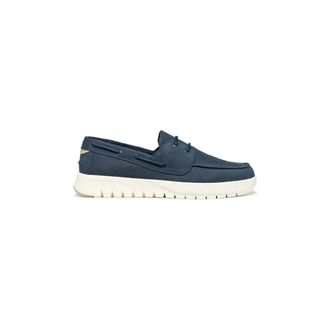 Geox Schoenen, Heren, Blauw, 41 EU, Leer, U Flextride