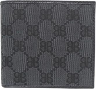 Balenciaga Pre-owned Wallets, male, Black, Size: ONE SIZE Pre-owned Vintage Wallet (bi-fold)