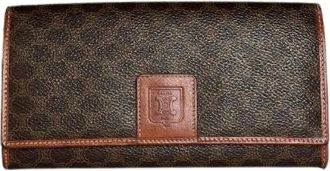 Celine Pre-owned Wallets, female, Brown, Size: ONE SIZE Pre-owned Wallet