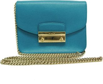 Furla Leather Shoulder Bag (Pre-Owned)