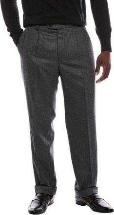 Kilgour Wide Leg Wool-Blend Trouser