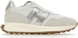 Hogan H641 Sneakers - Dames - Sneakers - Wit - 40 EU - Katoen - Schoenen