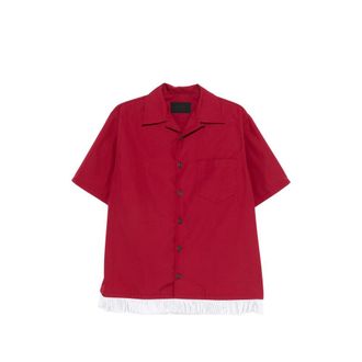 Prada Patch-pocket Short-sleeve Shirt