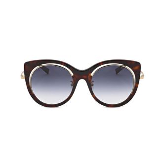 Escada Ladies Brown Round Sunglasses SESA58F-4