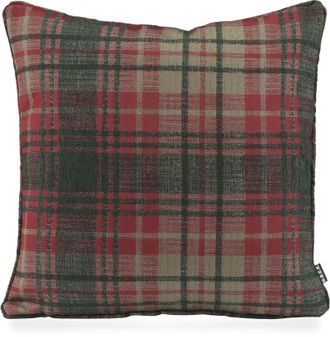 H.O.C.K. Dekokissen »Eddy« Karo, Weihnachtskissen, inkl. Füllung, Bezug mit Reissverschluss