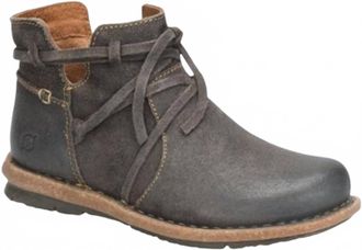 Born Womens Tarkin Ankle Boot In Dark Gray