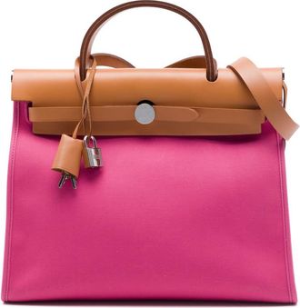 Herm&egrave;s Pre-owned Hermes Toile Herbag Zip 31 Ladies FI2YA1IXQ0E91MPM