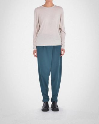 Paper Label Tana Dolman Sleeve Top In Oatmeal