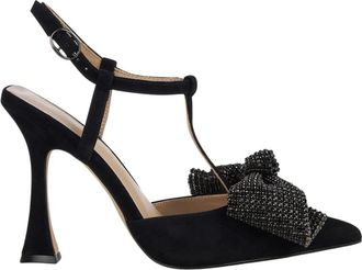 Alma En Pena Scherpe Hak Bow Schoen - Dames - Pumps - Zwart - 39 EU - Schoenen