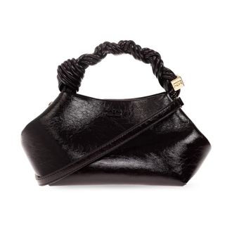 Ganni Eco Leren Tas - Dames - Tassen - Bruin - Maat: ONE Size Poliester