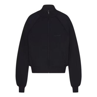 Nike (WMNS) Nike x SKIMS Matte Tricot Track Jacket Obsidian TPZUP3534-OBD