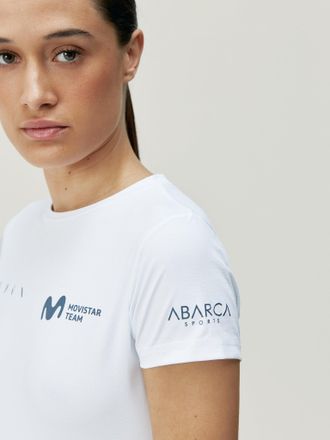 Born Living Yoga T-Shirt Womens Movistar White