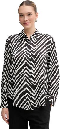 Marc Aurel Shirt - Dames - Overhemden - Zwart - L - Overhemden