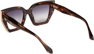 Ana Hickmann Womens Sunglasses Tortoise Acetate