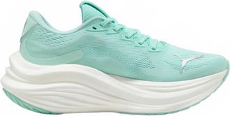 Puma Womens Magmax Nitro Running Shoes In Mint Melt Speed Blue
