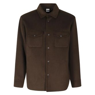 Aspesi Sobrecamisa Camicia 13 Dub - Jackets - Hombre - Marr&oacute;n - XL