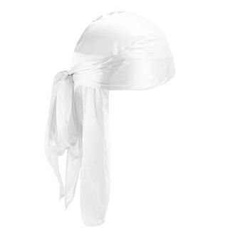 Generic Unbekannt Pirate Scarf Du-rag, White, One Size