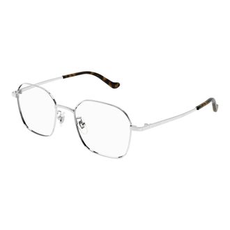 Gucci Light Combi Rond Montuur - unisex - Brillen - Grijs - 50 MM - Accessoires