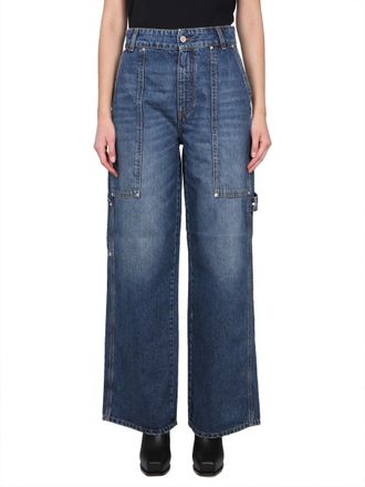 Stella McCartney Workwear Cotton Blend Jeans - Blue