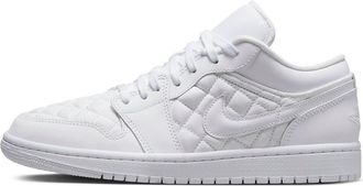 Nike Jordan (WMNS) Air Jordan 1 Low Triple White Quilted DB6480-100