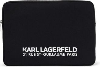 Karl Lagerfeld large Rue St-Guillaume pouch - men - Polyamide - One Size - Black