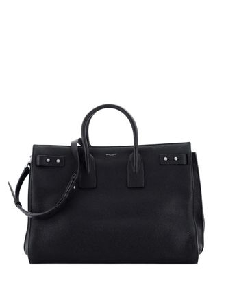 Saint Laurent Sac de Jour Souple Bag Leather Large satchel - Black