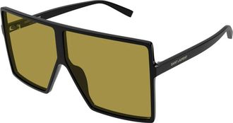 Saint Laurent Dames, Accessoires, Zwart, Maat: 63 MM