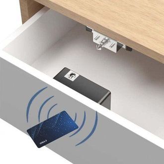OEM Cerradura Electr&oacute;nica Oculta Para Muebles Ulisem Diy, Cerradura Electr&oacute;nica Para Armarios De Madera, Taquillas, Cajones Y Armarios