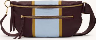 Hammitt Hammitt Charles Crossbody Regatta Stripe Gold Lrg