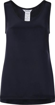 Max Mara Sleeveless Tops - Dames - Tops zonder mouwen - Blauw - XS - Tops