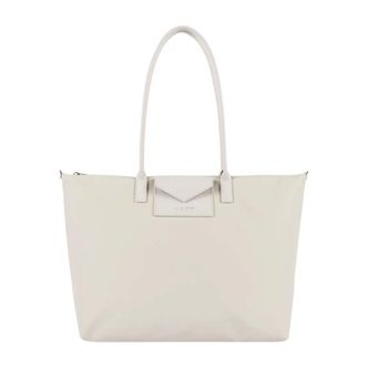 Lancaster Storm Kba Tote Bag - Dames - Tassen - Beige - Maat: ONE Size Leer