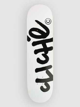 Clich&eacute; Handwritten 8.25 Skateboard Deck wit