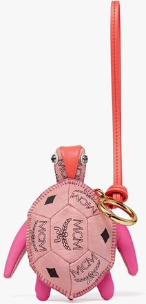 MCM Aren Turtle Charm in Visetos