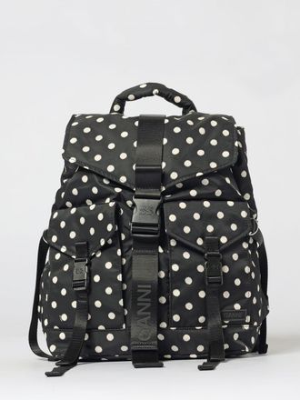 Ganni Backpack GANNI Woman color Black