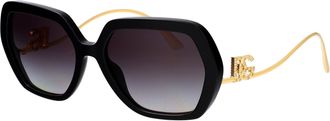 Dolce & Gabbana Womens Sunglasses 0dg4468b Black Acetate