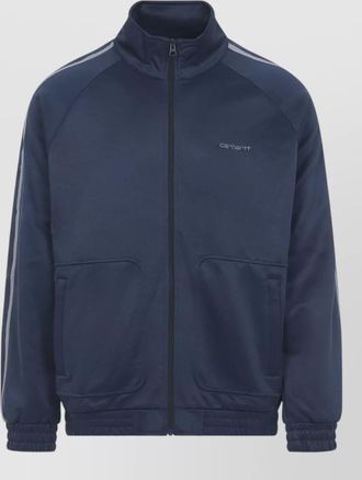 Carhartt Work in Progress bolar sweat jacket raglan sleeves high collar