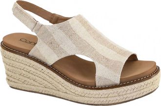Corkys Footwear Womens K-Bye Wedge Heels In Sand