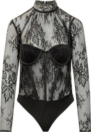 Actualee S2613Bu Body Bustier - - Tops - Donna - Nero - S