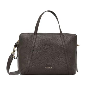 Coccinelle Nory Crossbody Tas - Dames - Handtassen - Bruin - ONE Size - Katoen - Tassen