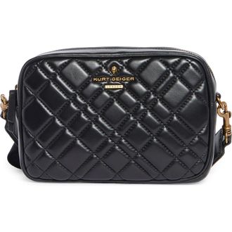 Kurt Geiger Brixton Large Camera Crossbody Bag in Black at Nordstrom Rack