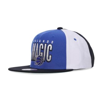Mitchell & Ness Caps, male, Multicolor, Size: ONE SIZE Orlando Magic Snapback Cap Blue/Black