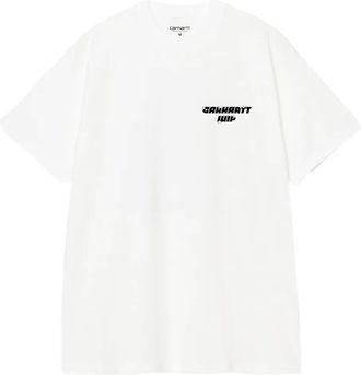 Carhartt Work in Progress graphic-print logo T-shirt - unisex - Cotton - S - White