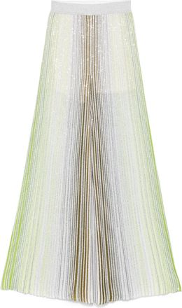 Missoni Pantaloni a palazzo - Verde