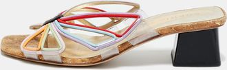 Sophia Webster Multicolor Leather And Pvc Havanna Slide Sandals