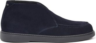 Baldinini Su&egrave;de Enkellaars - Heren - Enkellaarsjes - Blauw - 41 1/2 EU - Su&egrave;de - Schoenen