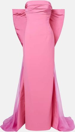 Carolina Herrera Abito lungo in cr&ecirc;pe