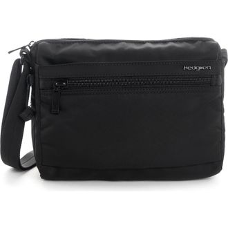 Hedgren Eye RFID Water Repellent Shoulder Bag in Black at Nordstrom Rack