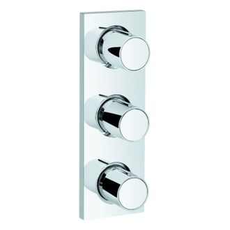 GROHE V&aacute;lvula Empotrada Grohtherm F 26880 3-v&iacute;as Fms Sin Cuerpo Empotrado Cromo, 26880000