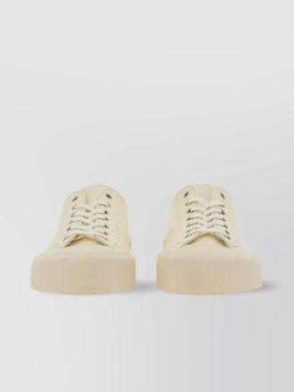 Jil Sander leather low-top sneakers