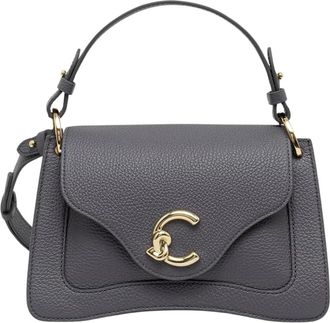Coccinelle Crossbody Tas - Dames - Handtassen - Grijs - ONE Size - Leer - Tassen